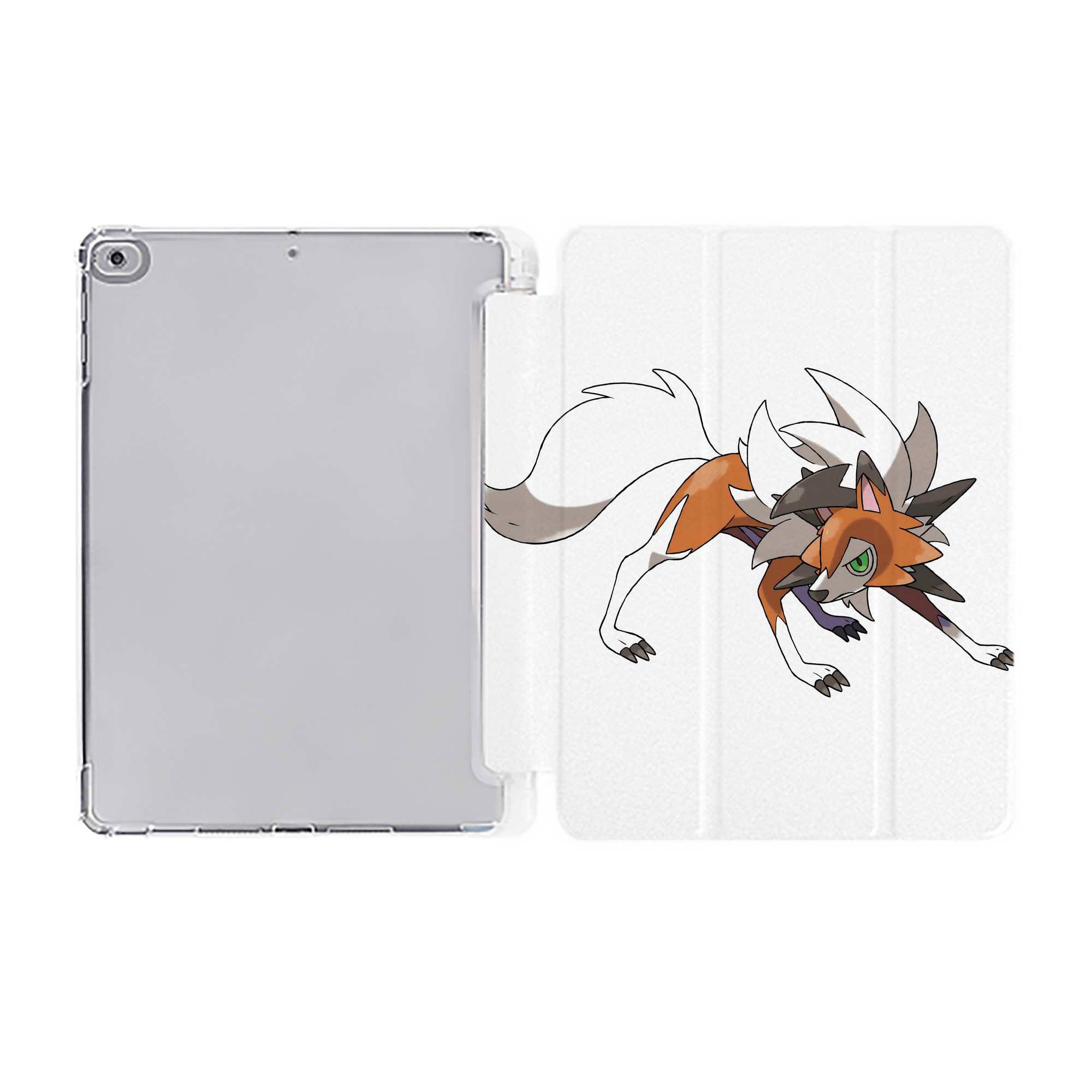 （画像用） ポケットモンスター Pokémon IPad ケース ペン収納付き 三つ折りスタンド PUレザー×シリコン 対応機種9.5/10.5/10.9インチ